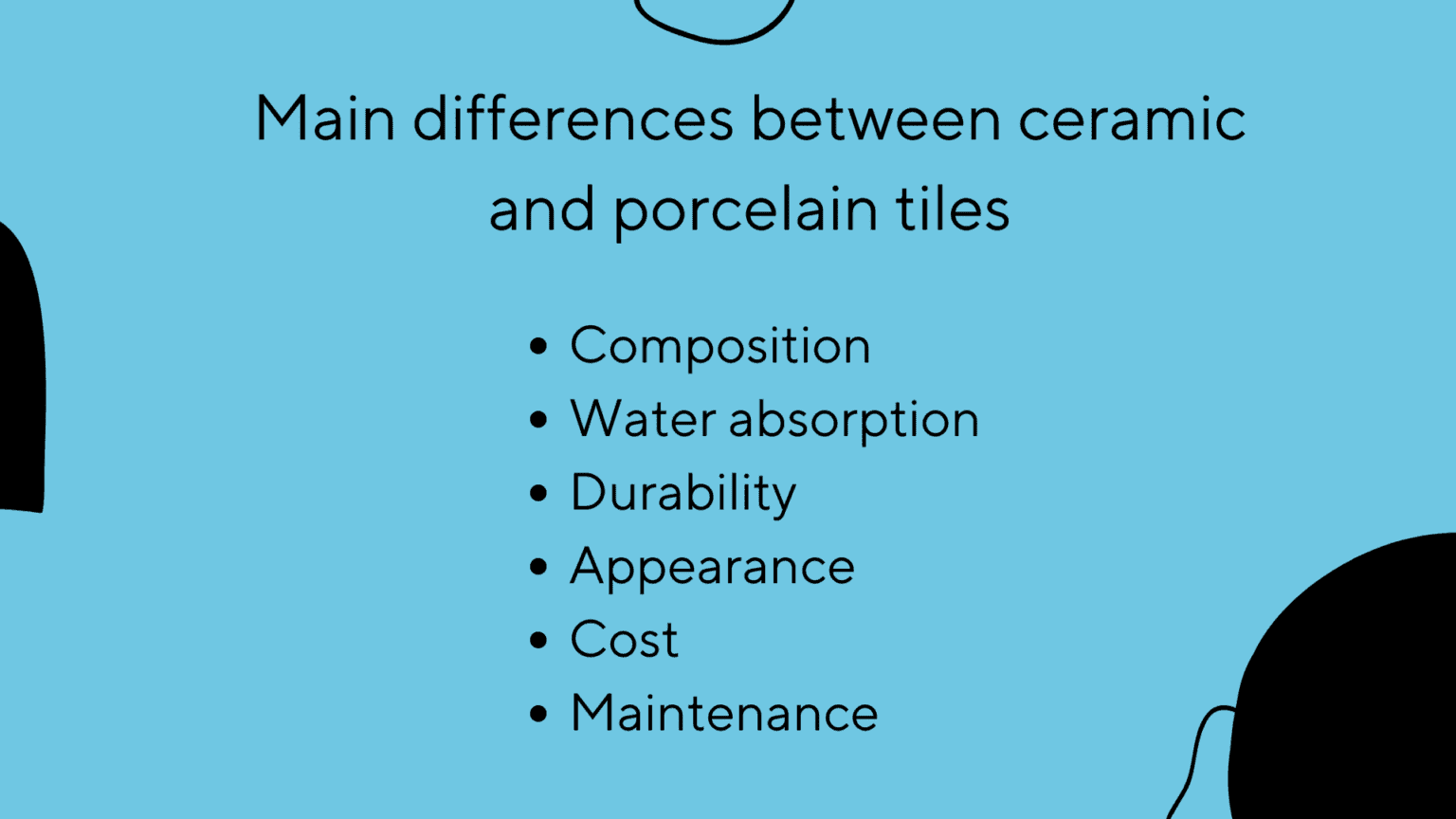 Porcelain vs Ceramic Tiles Key Differences Explained