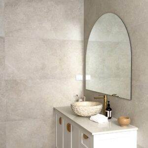 anz sand matt tiles used in bathroom as main tile