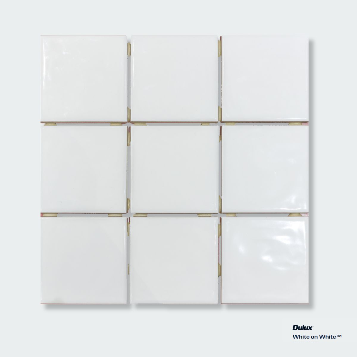 Classic White Wavy Gloss Mosaic Tile 100x100 (Code:02800) | Cheapest Tiles