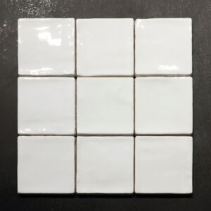 Handmade white gloss 100x100