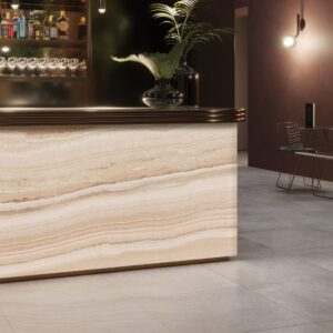 Porcelain Slab Luce Onyx White Polished 1200x2600x6