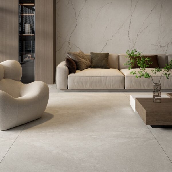 Crown Stone Bianco Matt 750x1500 cheap stone look tile