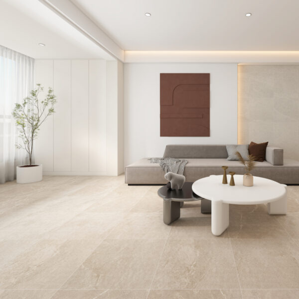 Gala Sand Matt 600x600 cheap stone look tile (3)