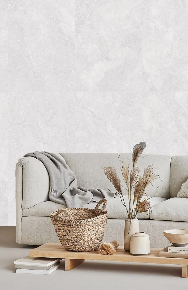 Romeo Grigio Matt Stone Look Tile 600x600 (Code:03056)